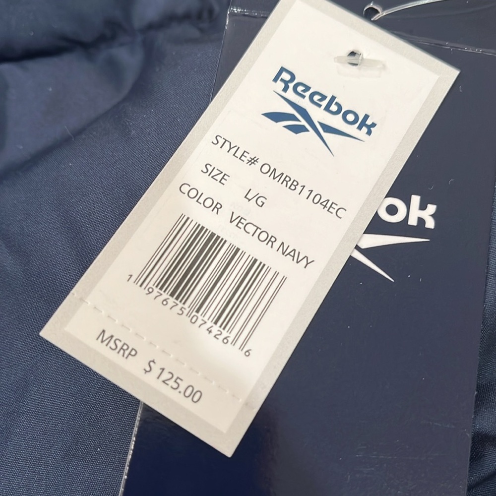 Reebok Men's Vector Navy Puffer Vest/NWT/L - Picture 10 of 16